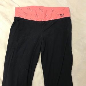 Abercrombie & Fitch Navy Leggings